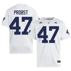 White College Football Men #47 Penn State Nittany Lions Game Aidan Probst Jersey 980099-942