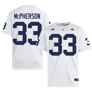White Lions Men's College Football #33 Alumni Alexander McPherson Jerseys 439894-347
