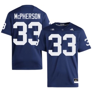 Navy Alexander McPherson Penn State Men's #33 College Football Official Jerseys 841084-976