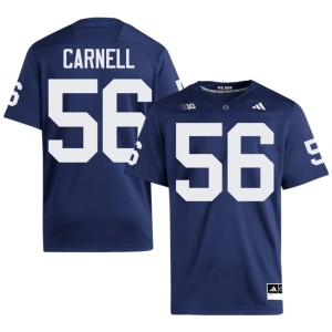 Navy #56 PSU Player Alijah Carnell College Football Men's Jersey 595784-330
