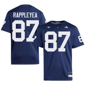 Navy Andrew Rappleyea College Football Men #87 PSU High School Jersey 793285-479