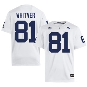 White Men College Football Player #81 Ben Whitver PSU Lions Jersey 441271-991