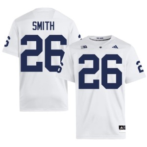White Penn State Lions #26 College Football Men's Cam Smith High School Jerseys 575271-215