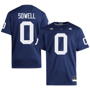 Navy College Football Nittany Lions 2026 Chase Sowell #0 Men Jerseys 451476-718