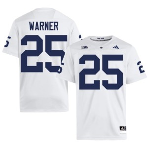 White Stitched #25 Mens College Football Penn State Curt Warner Jerseys 803730-793