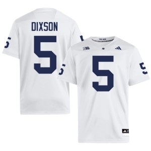 White Penn State Lions Daryus Dixson Mens #5 2026 College Football Jersey 321931-684