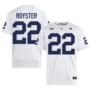White Penn State Evan Royster #22 Mens Replica College Football Jerseys 713790-509