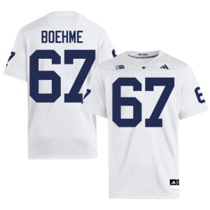 White PSU Henry Boehme College Football #67 Mens High School Jersey 767387-705