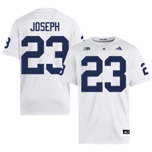 White Penn State Lions Men's College Football Jahmir Joseph High School #23 Jersey 435162-292