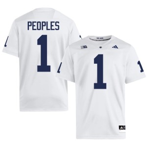 White #1 Penn State Lions James Peoples Stitched College Football Men's Jerseys 672986-394