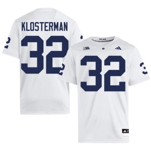 White John Klosterman NCAA College Football Men Penn State Nittany Lions #32 Jerseys 612835-218