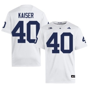 White Game Keian Kaiser Men College Football #40 PSU Lions Jerseys 129135-996