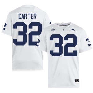 White College Football #32 Ki-Jana Carter Penn State Nittany Lions Stitched Men Jerseys 652461-658
