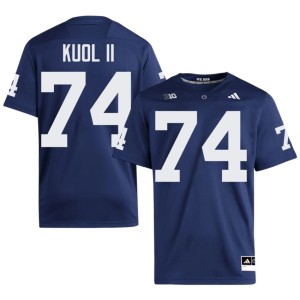 Navy Player Mens Kuol Kuol II PSU Lions College Football #74 Jersey 590006-184