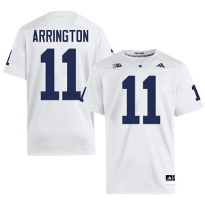 White College Football Men's Nittany Lions Replica LaVar Arrington #11 Jerseys 898932-407