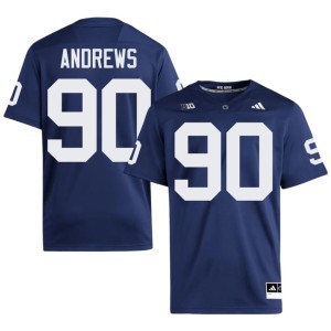 Navy Penn State Alumni Men's #90 College Football Liam Andrews Jerseys 632129-717