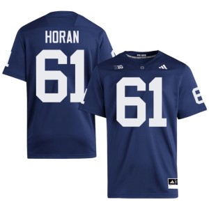Navy Limited College Football Men Liam Horan #61 Nittany Lions Jerseys 841341-767