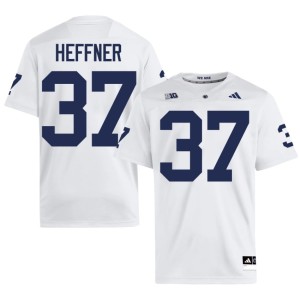 White Lions Max Heffner College Football Official #37 Mens Jersey 132773-558