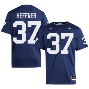 Navy High School Max Heffner College Football Penn State Nittany Lions #37 Men Jerseys 213412-599