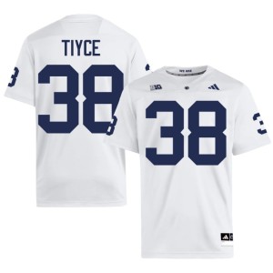 White College Football University Men's Penn State Nathan Tiyce #38 Jerseys 448181-959