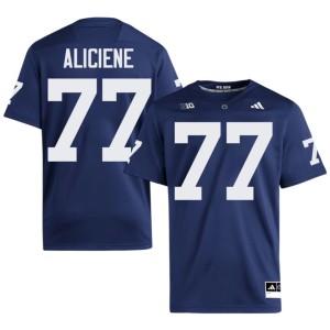 Navy Owen Aliciene Penn State Nittany Lions Men Game College Football #77 Jerseys 295144-466