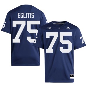 Navy Pete Eglitis Lions Men's #75 College Football Alumni Jerseys 529665-651