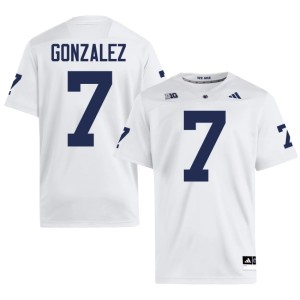 White Peter Gonzalez Nittany Lions Official #7 Men's College Football Jerseys 312868-721