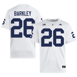 White NCAA Mens Penn State Lions College Football Saquon Barkley #26 Jersey 600788-281