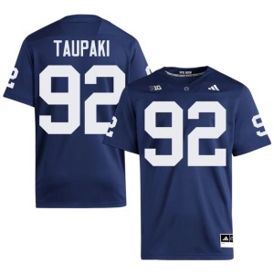 Navy High School College Football Siale Taupaki Penn State #92 Mens Jersey 201017-837