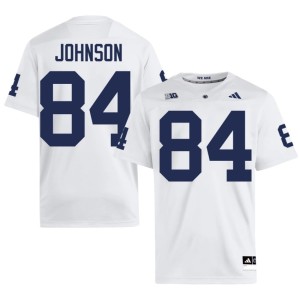White College Football Men Penn State Theo Johnson Alumni #84 Jerseys 274561-120