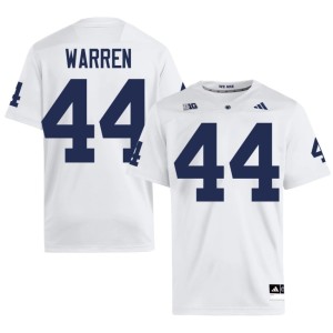 White College Football Official Penn State Lions #44 Men Tyler Warren Jerseys 410387-458