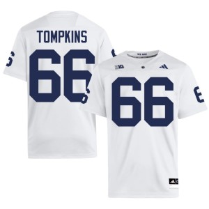 White Lions Will Tompkins College Football Game Men #66 Jersey 443382-144