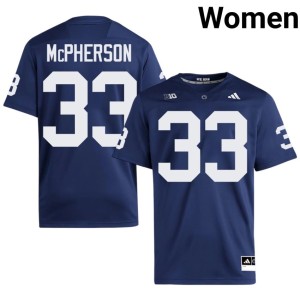 Navy Alexander McPherson Women Nittany Lions College Football #33 Replica Jerseys 597362-878