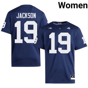 Navy #19 Penn State Women Alumni College Football Amarion Jackson Jersey 466394-567