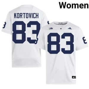 White High School Womens Brian Kortovich College Football Lions #83 Jerseys 952268-102