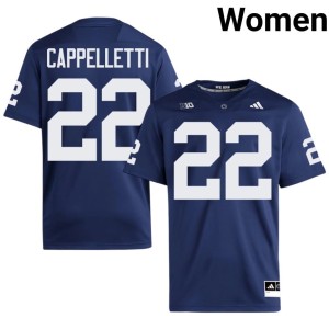 Navy Player #22 PSU Lions College Football Womens John Cappelletti Jersey 310185-706