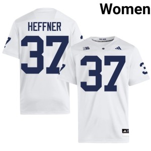White Max Heffner #37 College Football 2026-27 Penn State Women Jerseys 120226-405