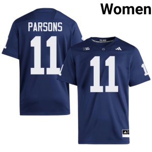 Navy Women's Lions College Football #11 Micah Parsons NCAA Jersey 130629-367