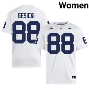 White Mike Gesicki Womens Embroidery #88 PSU College Football Jersey 563773-620