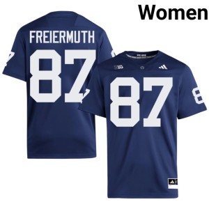 Navy Player Pat Freiermuth PSU Lions College Football #87 Women's Jersey 211309-348