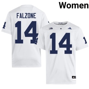 White College Football Women #14 Peyton Falzone PSU Nittany Lions Stitched Jersey 938134-432