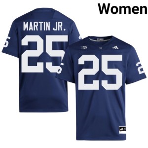 Navy Women's Quinton Martin Jr. Stitched College Football Penn State #25 Jersey 663756-410