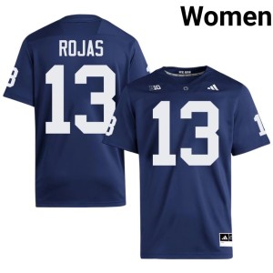 Navy Nittany Lions Tony Rojas #13 College Football University Women Jerseys 629057-422