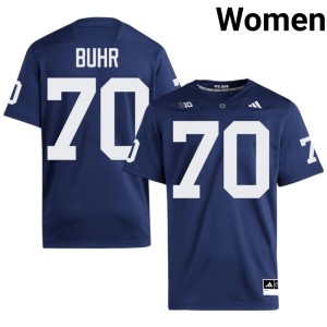 Navy 2026 #70 College Football Trevor Buhr Women's Penn State Nittany Lions Jersey 190358-309