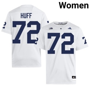 White Tyshon Huff Womens #72 College Football Penn State Replica Jerseys 807906-251