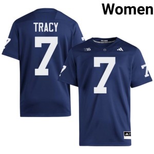 Navy Zion Tracy #7 College Football Women's 2026-27 Penn State Nittany Lions Jerseys 350384-527