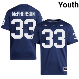 Navy Youth College Football Alexander McPherson Penn State Nittany Lions University #33 Jersey 811240-951
