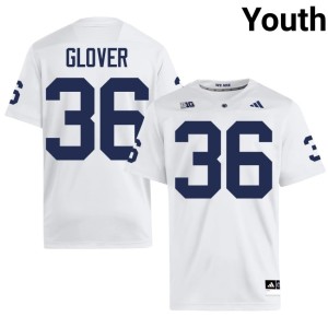 White #36 Official Youth Amar'e Glover Roaring Lions College Football Jersey 672021-500