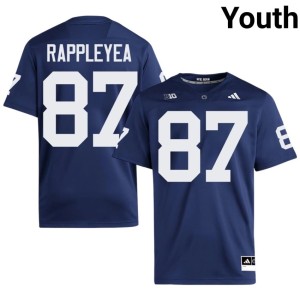 Navy #87 College Football Andrew Rappleyea Game Roaring Lions Youth Jerseys 592484-959