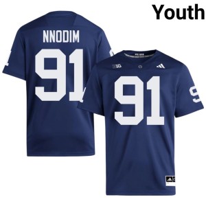 Navy Game College Football Lions Armstrong Nnodim #91 Youth Jerseys 135150-997